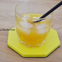 Cóctel de licor de naranja