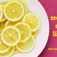 12 recetas con limón