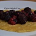 Tortitas fit con frutas del bosque - En Mil Batallas