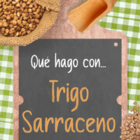 Qué hago con trigo sarraceno