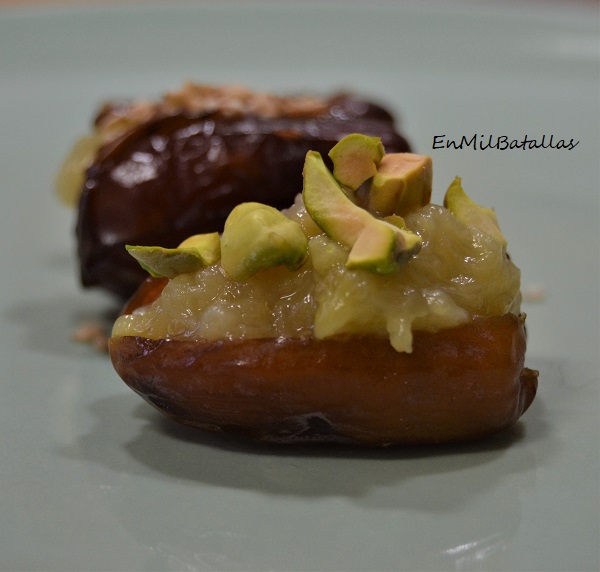 Dátiles rellenos de plátano: dulces saludables para las sobremesas ...